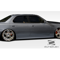 1995-2000 Lexus LS Series LS400 Duraflex VIP Side Skirts Rocker Panels - 2 Piece image - 3
