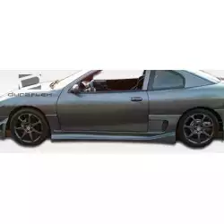 1995-2005 Chevrolet Cavalier 2DR Drifter 1995-2002 Pontiac Sunfire 2DR Blits Side Skirts Rocker Panels - 2 Piece image - 7