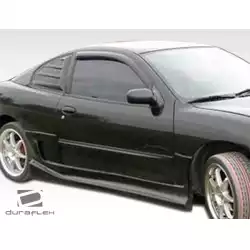 1995-2005 Chevrolet Cavalier 2DR Drifter 1995-2002 Pontiac Sunfire 2DR Blits Side Skirts Rocker Panels - 2 Piece image - 11