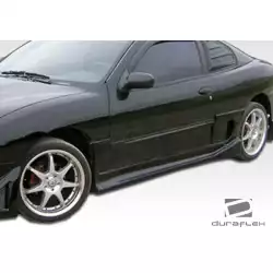 1995-2005 Chevrolet Cavalier 2DR Drifter 1995-2002 Pontiac Sunfire 2DR Blits Side Skirts Rocker Panels - 2 Piece image - 12