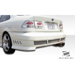 1996-2000 Honda Civic 2dr / 4DR Duraflex AVG Rear Bumper - 1 Piece image - 3