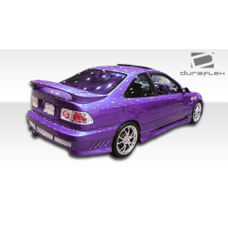 1996-2000 Honda Civic 2DR / HB Duraflex AVG Side Skirts Rocker Panels - 2 Piece image - 4