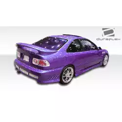 1996-2000 Honda Civic 2DR / HB AVG Side Skirts Rocker Panels - 2 Piece image - 8