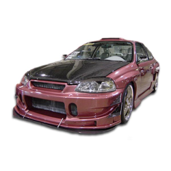 1996-1998 Honda Civic Duraflex Buddy Front Bumper - 1 Piece image - 1