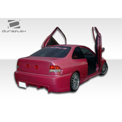 1996-2000 Honda Civic 2dr / 4DR Duraflex Buddy Rear Bumper - 1 Piece image - 3