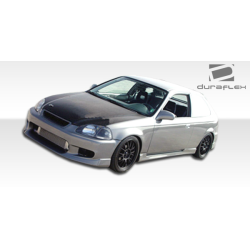 1996-1998 Honda Civic Duraflex C-1 Front Bumper - 1 Piece image - 3