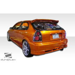 1996-2000 Honda Civic HB Duraflex Type R Roof Window Wing Spoiler - 1 Piece image - 3