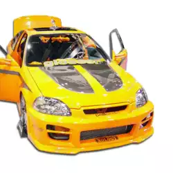 1999-2000 Honda Civic R34 Front Bumper - 1 Piece image - 6