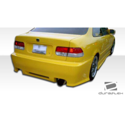 1996-2000 Honda Civic 2dr / 4DR Duraflex Spyder Rear Bumper - 1 Piece image - 4