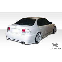 1996-2000 Honda Civic 2dr / 4DR Duraflex Spyder Rear Bumper - 1 Piece image - 5