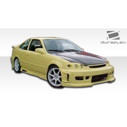 1996-2000 Honda Civic 2DR / HB Duraflex Spyder Side Skirts Rocker Panels - 2 Piece image - 7