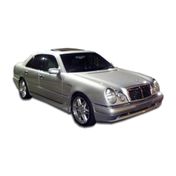 1996-1999 Mercedes E Class W210 Duraflex LR-S Side Skirts Rocker Panels - 2 Piece image - 1