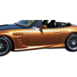 1996-2002 BMW Z3 E36/7 4 cyl Duraflex Vader Side Skirts Rocker Panels - 4 Piece image - 1