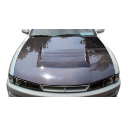1997-1998 Nissan 240SX S14 Carbon Creations D-1 Hood - 1 Piece image - 1