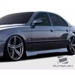 1997-2003 BMW 5 Series E39 4DR HM-S Side Skirts Rocker Panels - 2 Piece image - 7