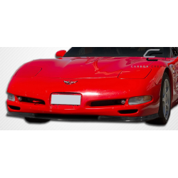 1997-2004 Chevrolet Corvette C5 Carbon Creations Vortex Front Lip Under Spoiler Air Dam - 1 Piece image - 2