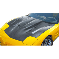 1997-2004 Chevrolet Corvette C5 Carbon Creations ZR Edition 2 Hood - 1 Piece image - 1