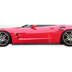 1997-2004 Chevrolet Corvette C5 Carbon Creations ZR Edition Side Skirts Rocker Panels - 2 Piece image - 2