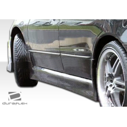 1997-2002 Mitsubishi Diamante Duraflex VIP Side Skirts Rocker Panels - 2 Piece (S) image - 3