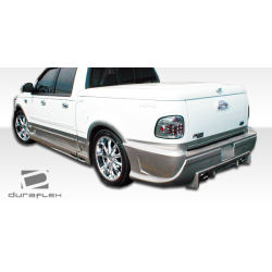1997-2003 Ford F-150 4DR Duraflex Platinum Side Skirts Rocker Panels - 2 Piece image - 7