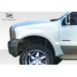 1999-2007 Ford Super Duty F250 F350 F450 F550 / 2000-2005 Ford Excursion 3.5" Off Road Bulge Front Fenders - 2 Piece image - 8
