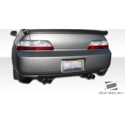 1997-2001 Honda Prelude Duraflex Type M Rear Add Ons Spat Bumper Extensions - 2 Piece image - 4