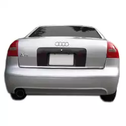 1998-2001 Audi A6 C5 Type A Rear Lip Under Spoiler Air Dam - 1 Piece (S) image - 5