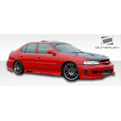 1998-2001 Nissan Altima Duraflex Spyder Side Skirts Rocker Panels - 2 Piece image - 3