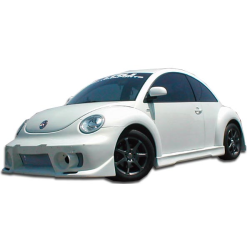 1998-2005 Volkswagen Beetle Duraflex Evo 5 Side Skirts Rocker Panels - 2 Piece image - 1