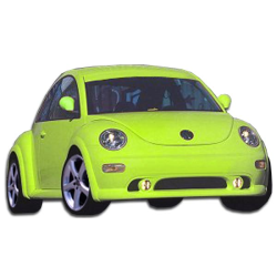 1998-2005 Volkswagen Beetle Duraflex P-2 Front Lip Under Spoiler Air Dam - 1 Piece image - 1