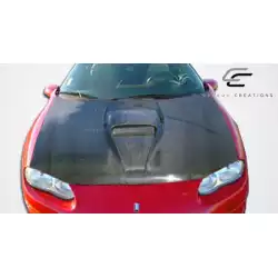1998-2002 Chevrolet Camaro Supersport Hood - 1 Piece image - 2