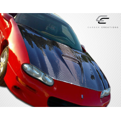 1998-2002 Chevrolet Camaro Carbon Creations Supersport Hood - 1 Piece image - 4