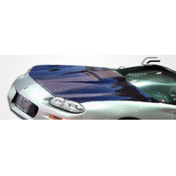 1998-2002 Chevrolet Camaro Carbon Creations Supersport Hood - 1 Piece image - 9