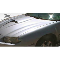 1998-2002 Chevrolet Camaro Duraflex Supersport Hood - 1 Piece image - 4