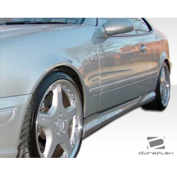 1998-2002 Mercedes CLK W208 Duraflex AMG Look Side Skirts Rocker Panels - 2 Piece image - 5