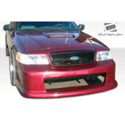1998-2007 Ford Crown Victoria Duraflex GT Concept Front Bumper - 1 Piece image - 3