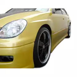1998-2005 Lexus GS Series GS300 GS400 GS430 Type W Side Skirts Rocker Panels - 2 Piece image - 6