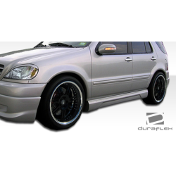 1998-2001 Mercedes ML Class W163 Duraflex W-1 Fender Flares - 4 Piece image - 3