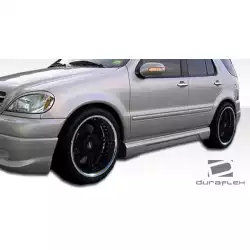 1998-2001 Mercedes ML Class W163 W-1 Fender Flares - 4 Piece image - 11