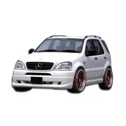 1998-2001 Mercedes ML Class W163 W-1 Front Lip Under Spoiler Air Dam - 1 Piece image - 7