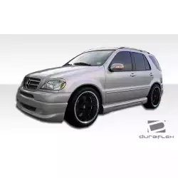 1998-2001 Mercedes ML Class W163 W-1 Front Lip Under Spoiler Air Dam - 1 Piece image - 8