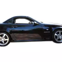 1998-2004 Mercedes SLK R170 LR-S Side Skirts Rocker Panels - 2 Piece image - 8