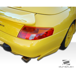 1999-2001 Porsche 911 Carrera 996 Duraflex GT-3 Look Rear Add Ons Spat Bumper Extensions (non turbo) - 2 Piece image - 3