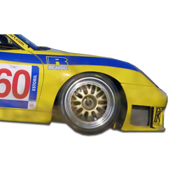 1999-2001 Porsche 911 Carrera 996 C2 C4 Duraflex GT3-R Look Wide Body Front Fenders - 2 Piece image - 1