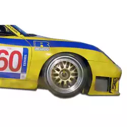 1999-2001 Porsche 911 Carrera 996 C2 C4 GT3-R Look Wide Body Front Fenders - 2 Piece image - 7