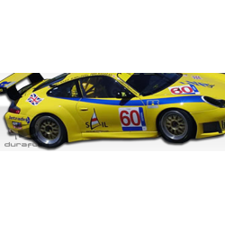 1999-2001 Porsche 911 Carrera 996 C2 C4 Duraflex GT3-R Look Wide Body Rear Fender Flares - 2 Piece image - 3