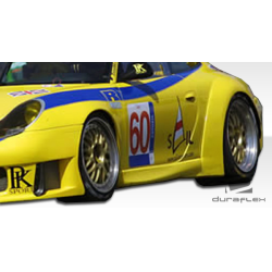 1999-2001 Porsche 911 Carrera 996 C2 C4 Duraflex GT3-R Look Wide Body Rear Fender Flares - 2 Piece image - 4