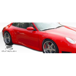 1999-2001 Porsche 911 Carrera 996 C2 C4 Duraflex GT3-R Look Wide Body Side Skirts Rocker Panels - 2 Piece image - 7