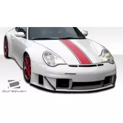2002-2004 Porsche 911 Carrera 996 C2 C4 GT3 RSR Look Wide Body Front Fenders - 2 Piece image - 10