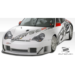2002-2004 Porsche 911 Carrera 996 C2 C4 Duraflex GT3 RSR Look Wide Body Rear Fender Flares - 2 Piece image - 7